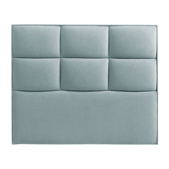 Cabecero de madera tapizado en tela para cama de 90 100x132