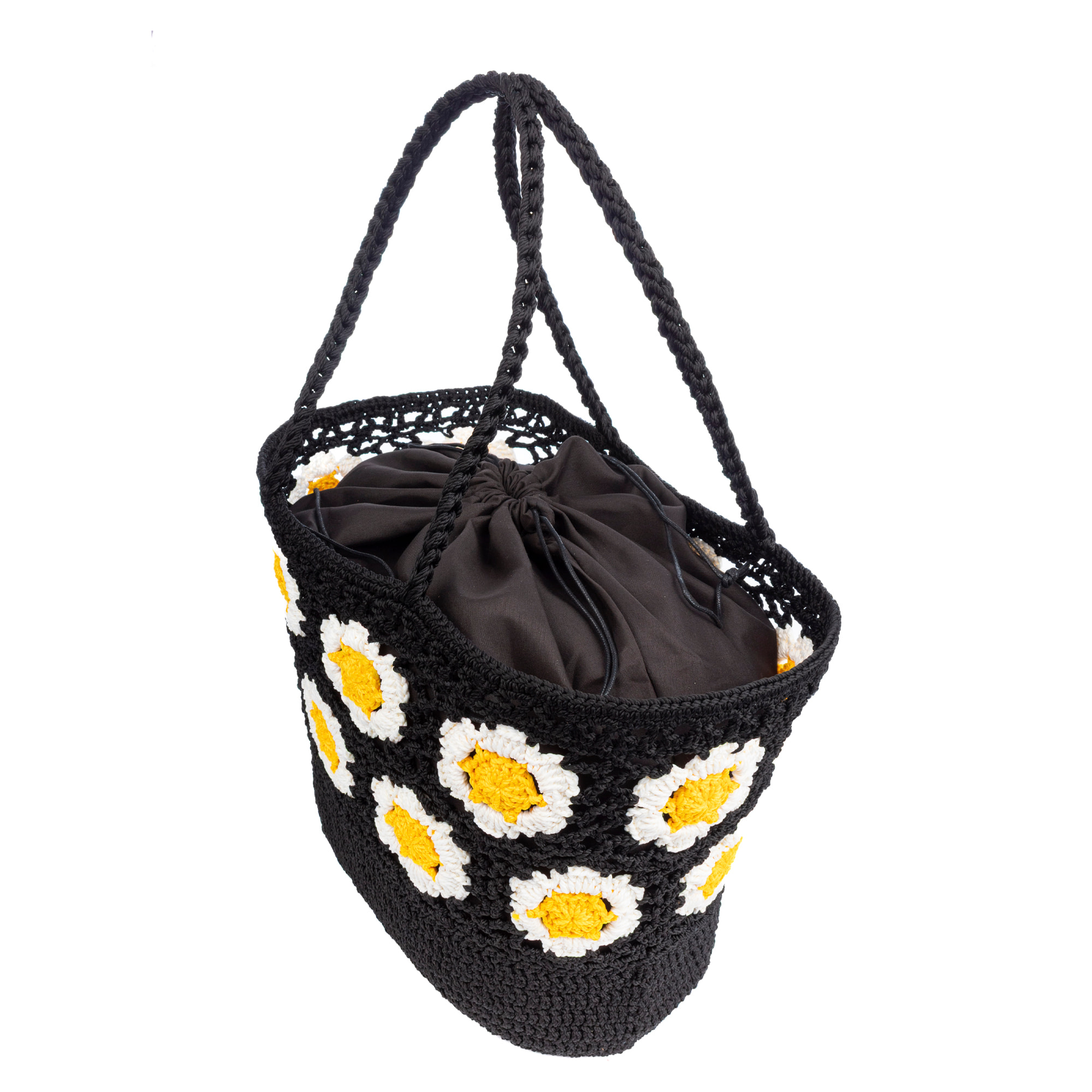 Belbo Bolso de hombro Mujer. Fabricaco en algodón tejido artesanal a mano.