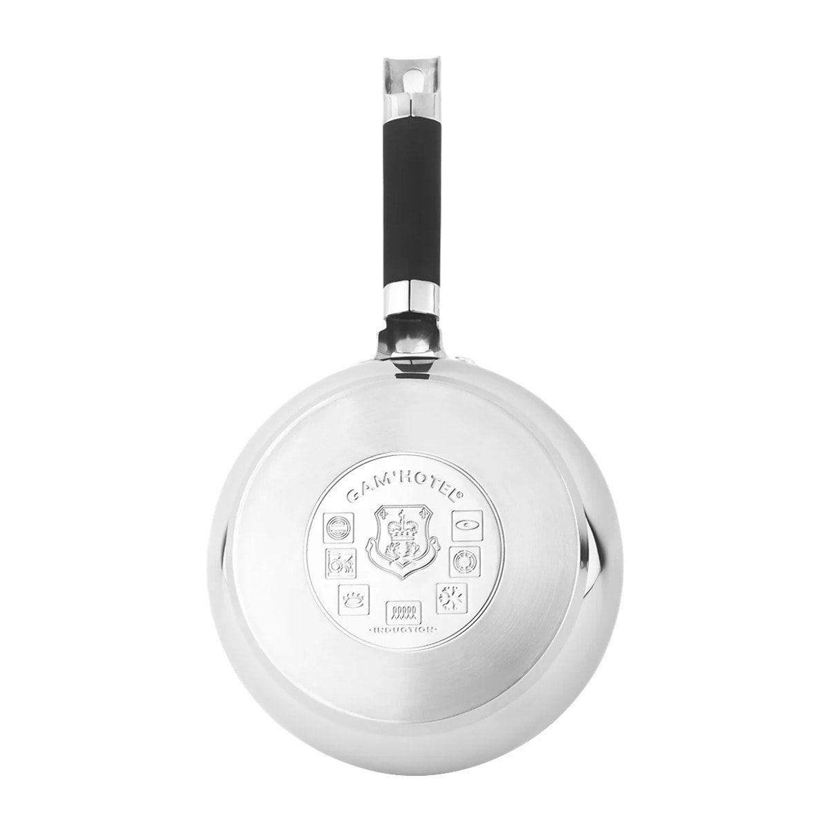 Set de 4 casseroles en inox 18/8 (14,16,18,20 cm)