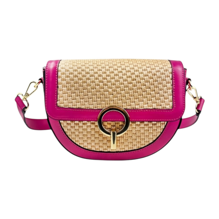 Borsa a tracolla Cheval Firenze Ambra S/S Fucsia