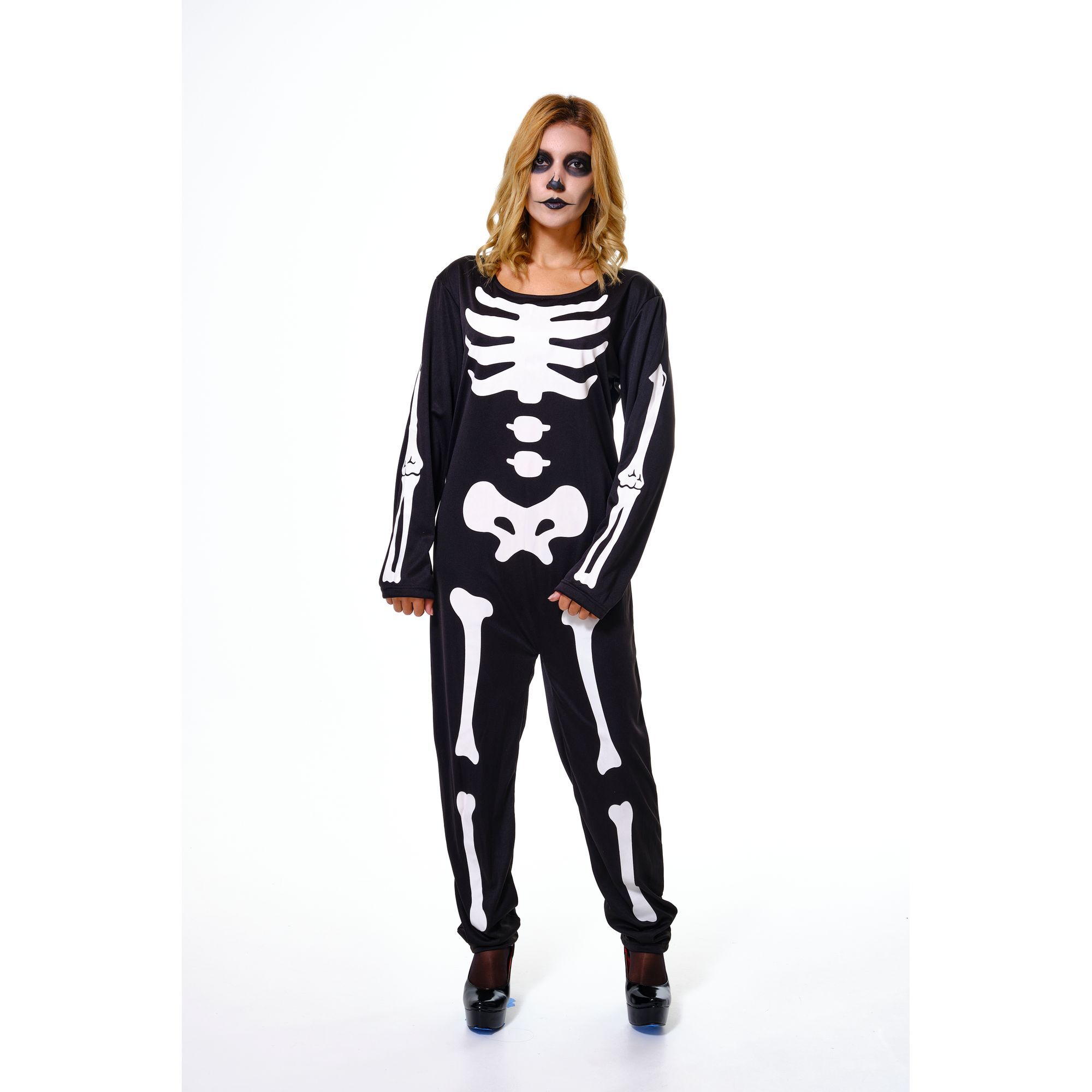 DISFRAZ SKELITA GLOW IN DARK AD