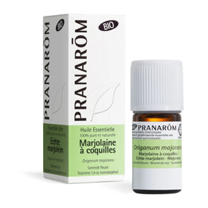 Pranarom - Huile Essentielle de Marjolaine à coquilles - Bio - 5 ml