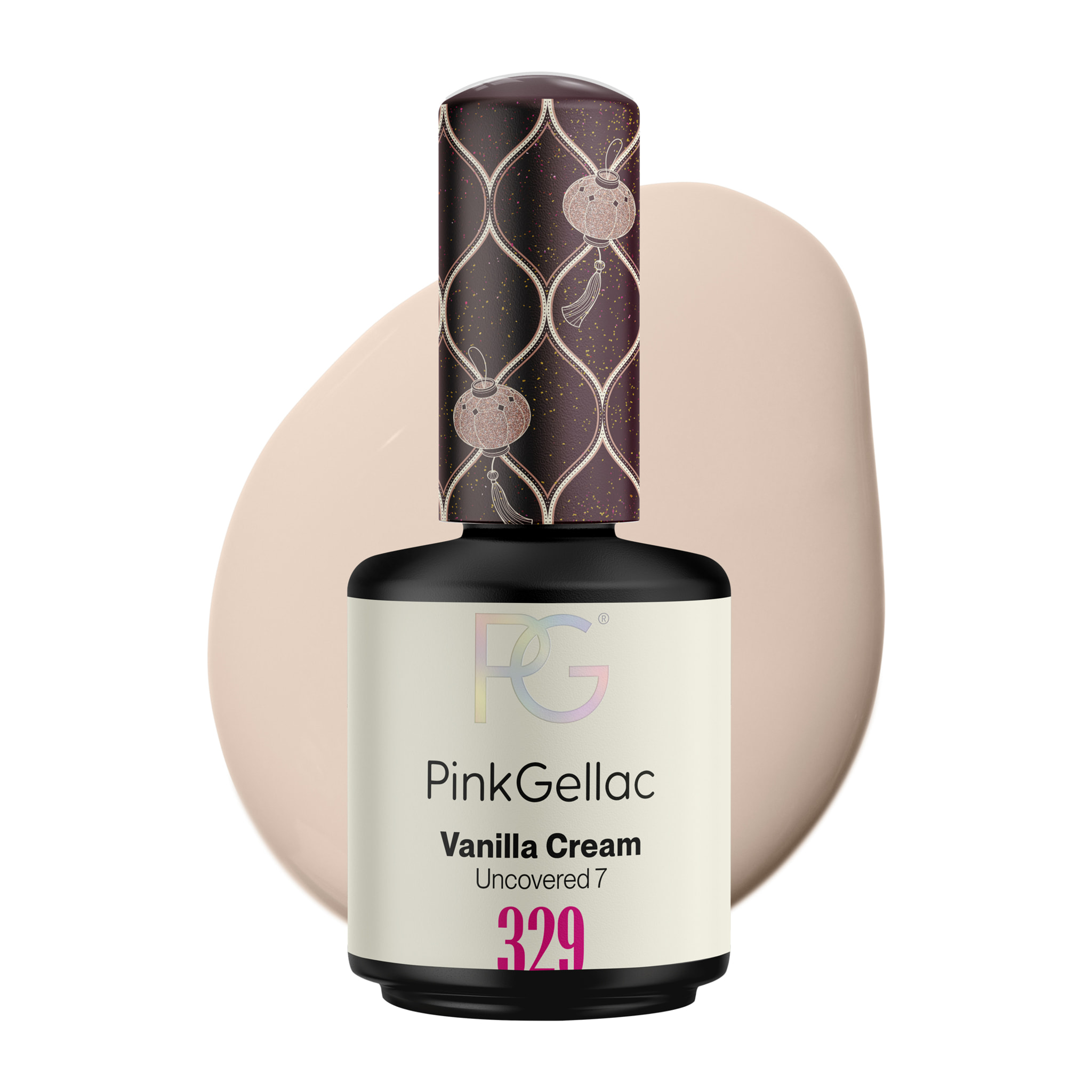 Vernis semi-permanent - 329 Vanilla Cream - 15 ml