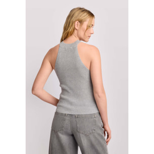 Kocca - Top con scollo all'americana Donna, Tinta unita, Scollo americano