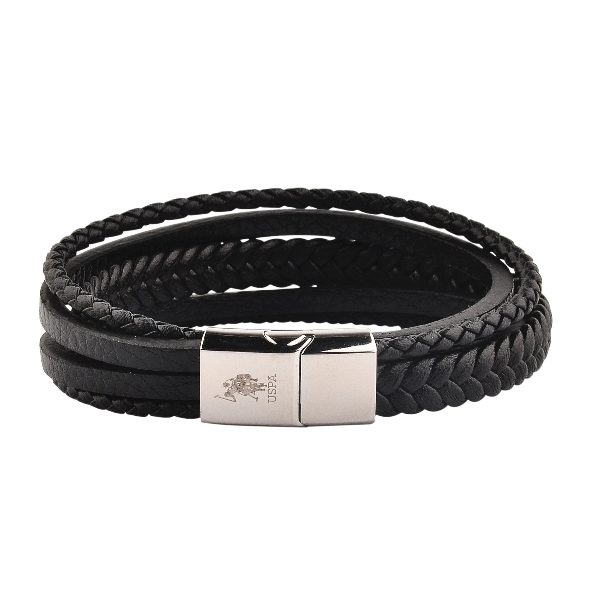 Bracciale U.S. Polo Assn. In pelle