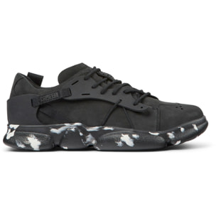 Sneakers - CAMPER Karst - Nero - Pelle nabuk