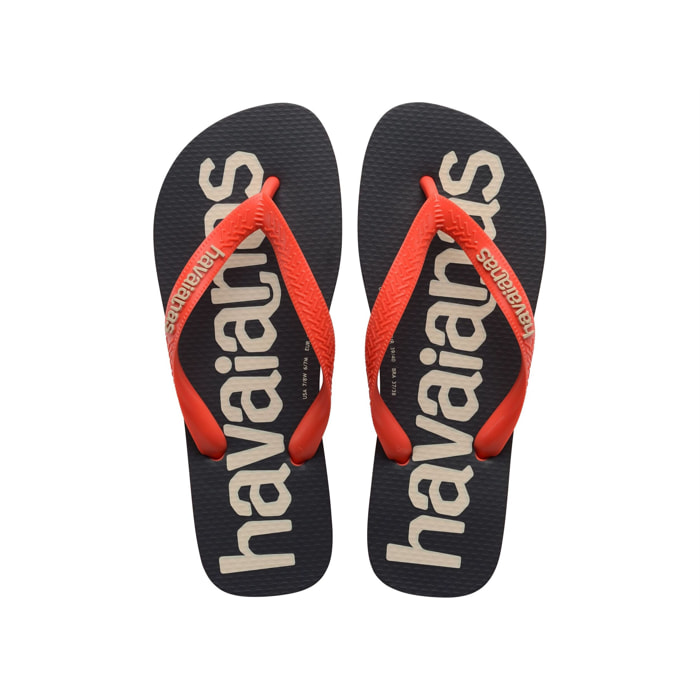 Infradito Havaianas Top Logomania 2 Nero