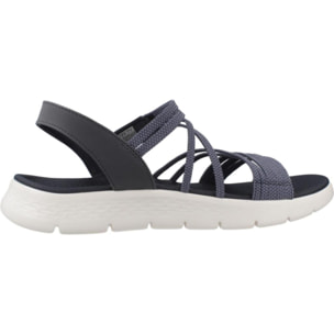Sandalias Mujer Go Walk Flex Azul