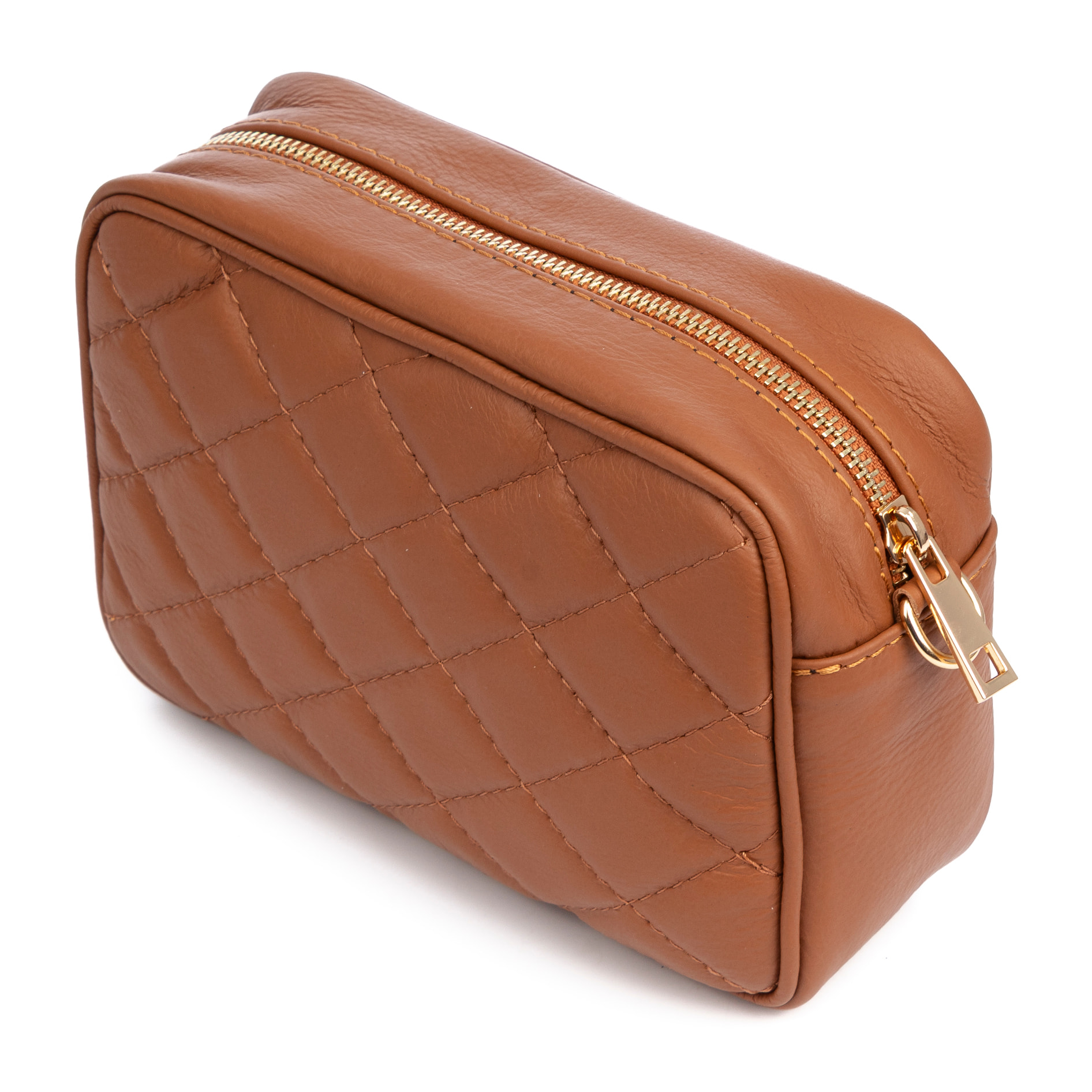 Cleopatra Borsa a tracolla Donna.Pelle autentica Pelle trapuntata.