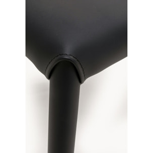 Tabouret Monza noir Kare Design
