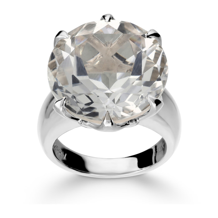 Anello Cocktail in Argento 925 con Cubic Zirconia