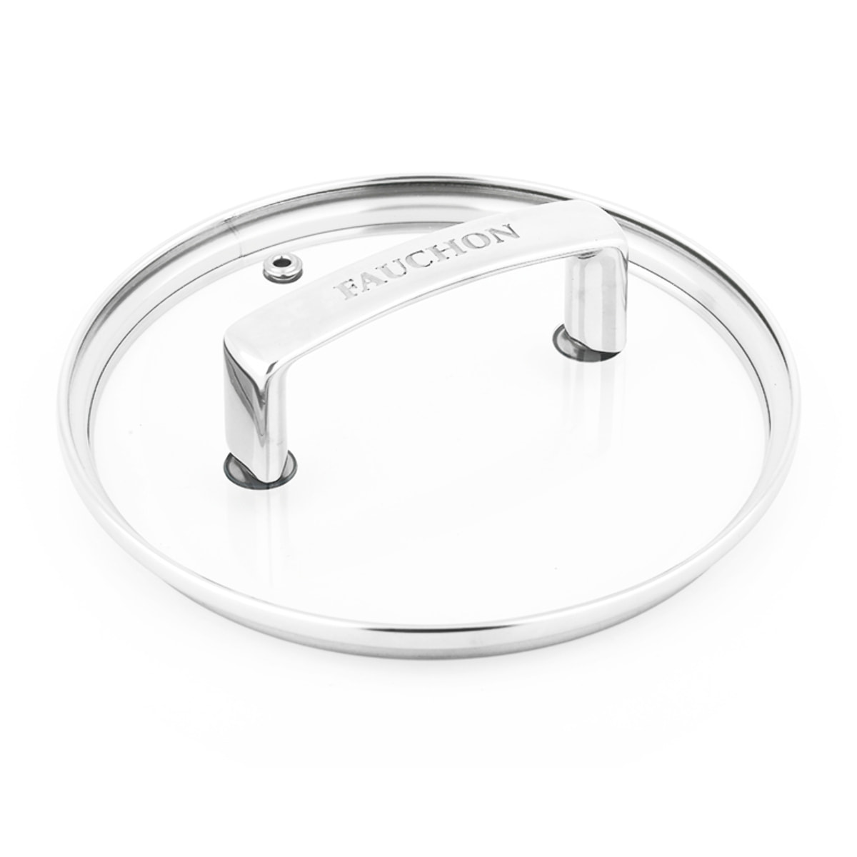 Couvercle en verre et en aluminium signature
