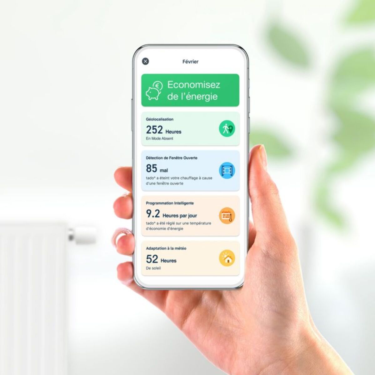 Tête Thermosta. TADO Tête thermostatique additionnelle