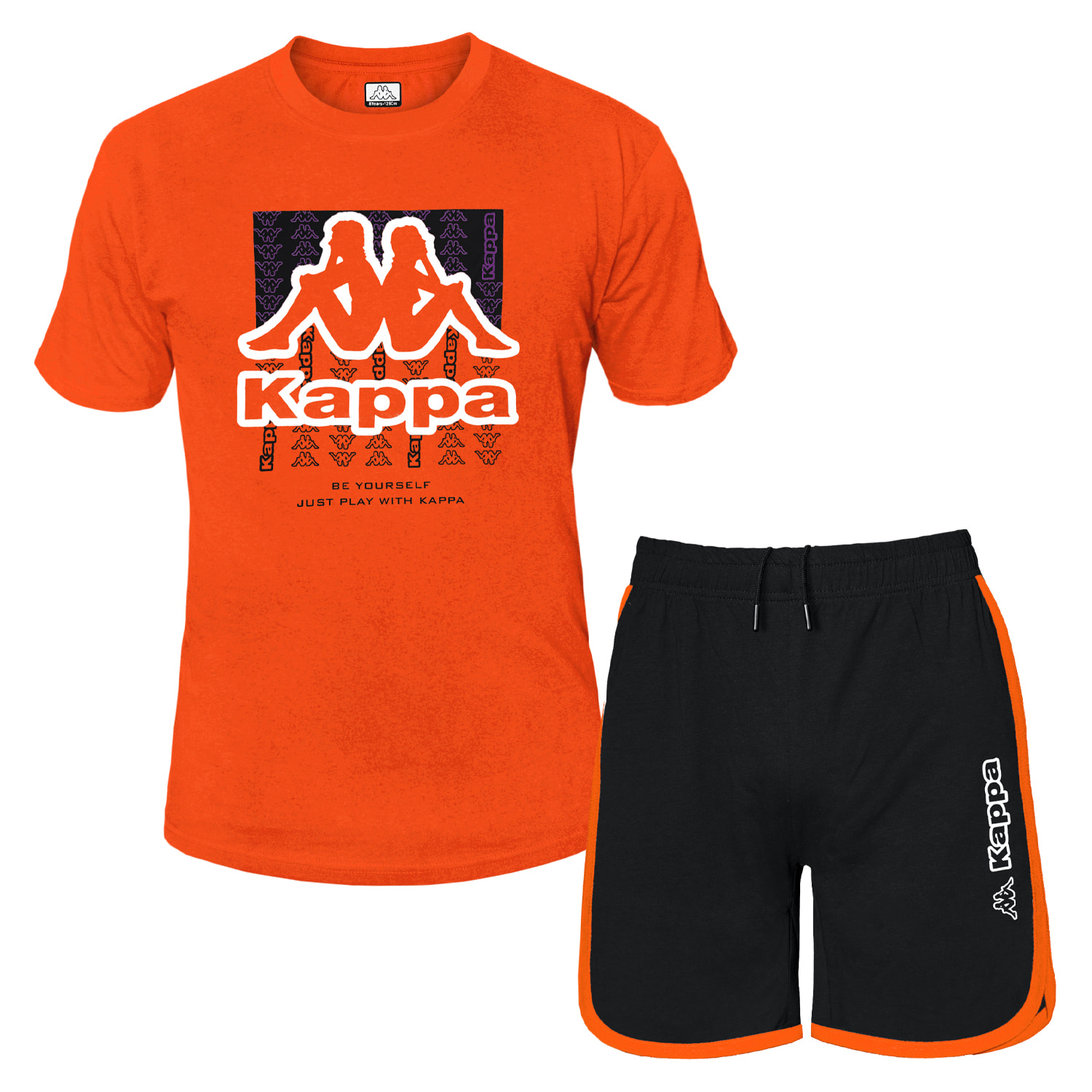 Completo Corto Ragazzo KAPPA Cotone 8 / 16 Anni