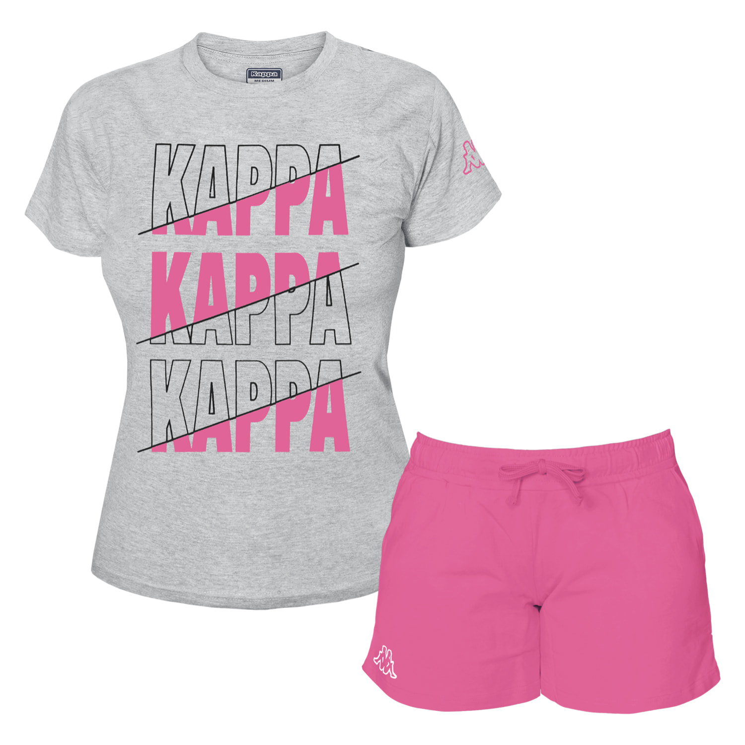 Completo Corto Donna KAPPA Cotone Jersey