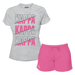 Completo Corto Donna KAPPA Cotone Jersey