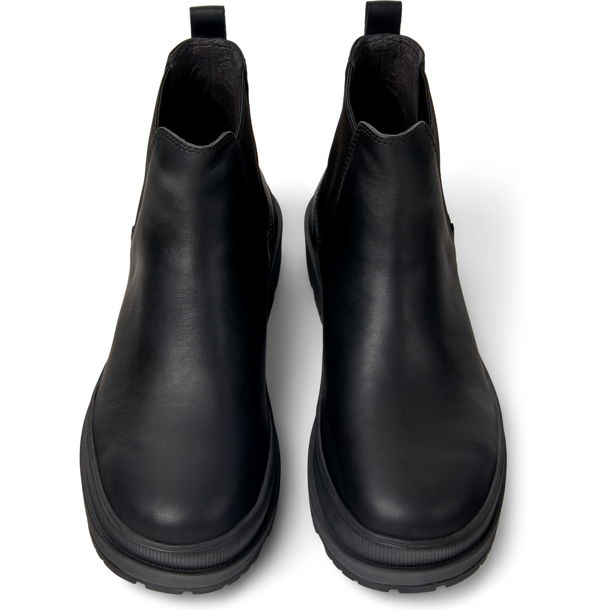 Botines - CAMPER Brutus Trek - Negro - Cuero liso