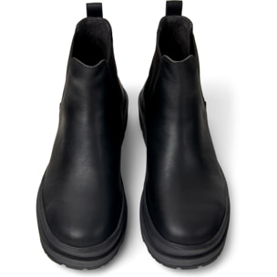Botines - CAMPER Brutus Trek - Negro - Cuero liso