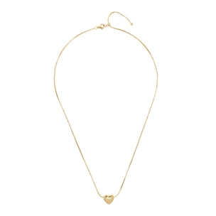 Collana Girocollo Catena Veneziana con Ciondolo Cuore