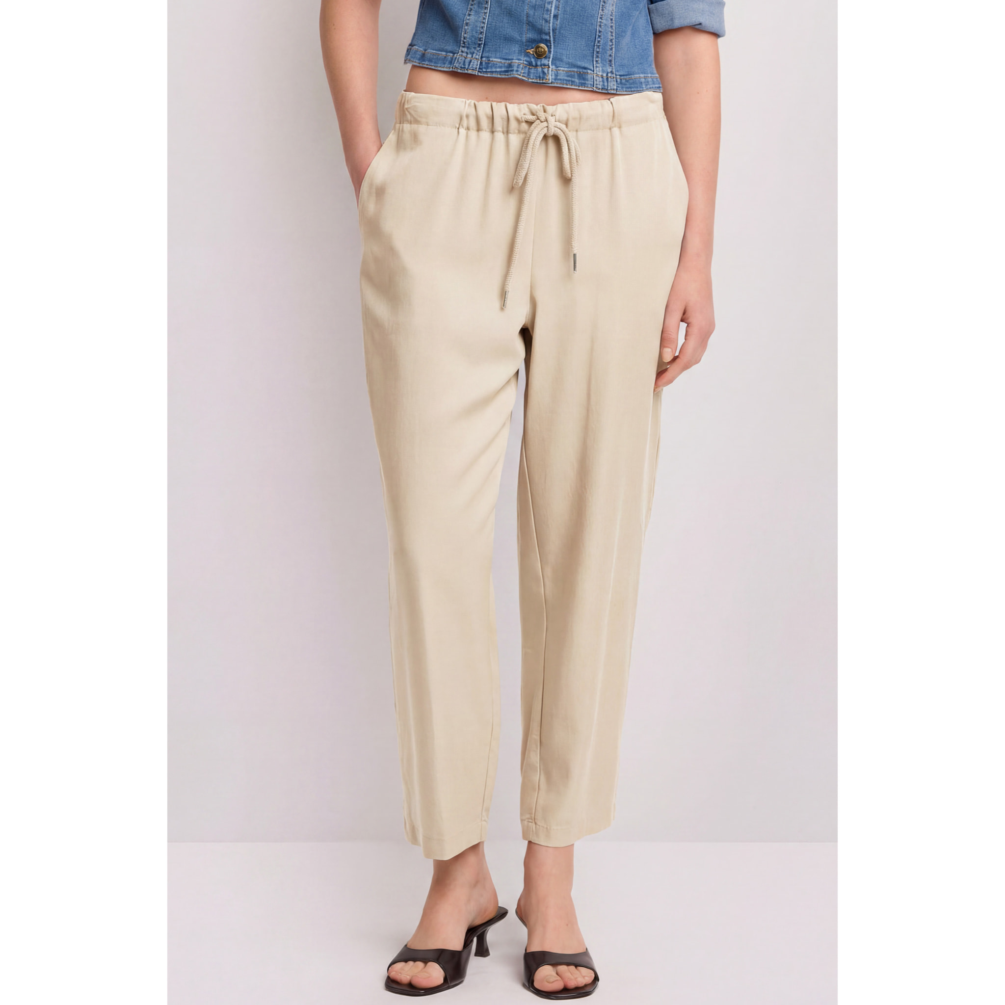 Kocca - Pantaloni modello jogger Donna, Tinta unita