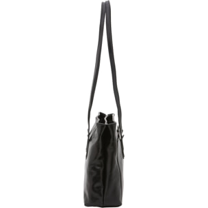 Borsa a spalla da donna - Modello Iduna Lux - Vera pelle - 35.0 x 26.0 x 12.0 cm
