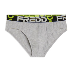 Slip Uomo con Elastico Jacquard e Maxi Logo FREDDY
