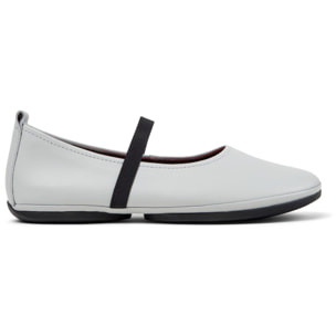 Bailarinas - CAMPER Right Nina - Gris - Cuero liso