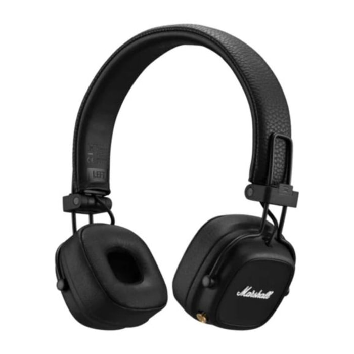 Casque MARSHALL Major IV Noir - Bluetooth, autonomie 80h, pliable