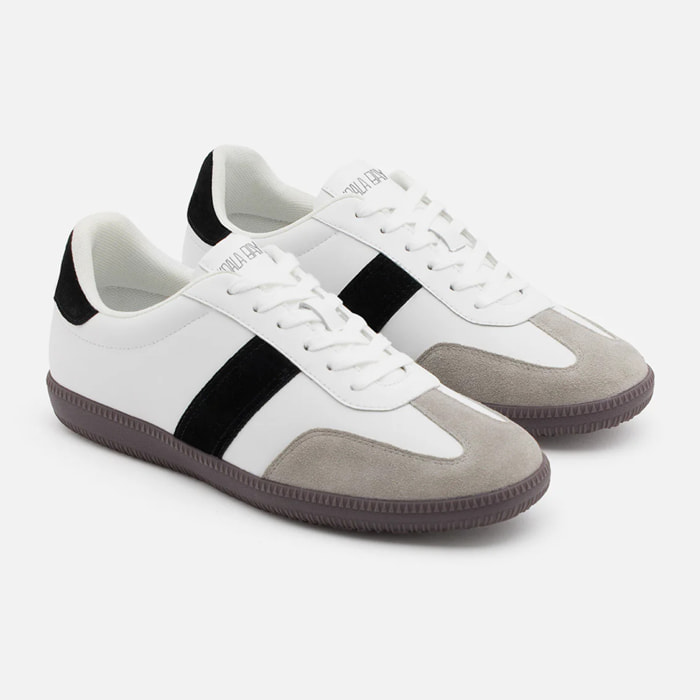 Zapatillas Retro Suela Goma Blanco - Heritage