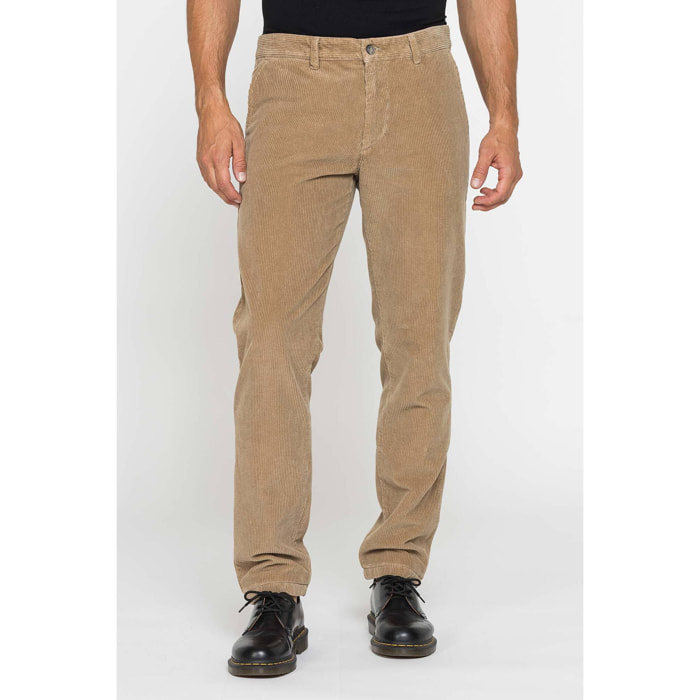 PANTALONE MODELLO CHINO IN VELLUTO 500 RIGHE