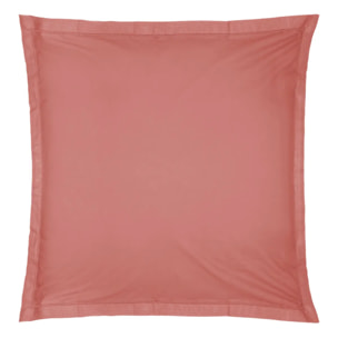 Taie d'oreiller en coton - rose blush 63x63 cm