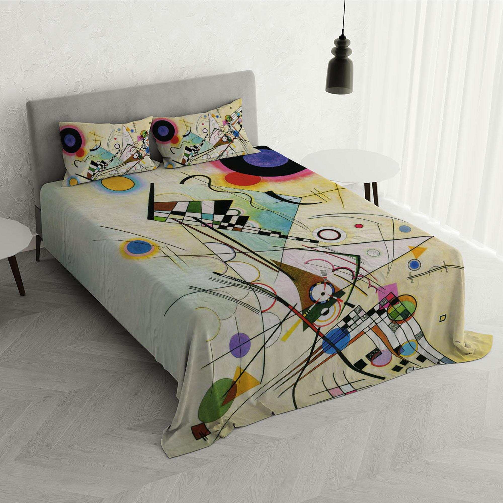 PARURE LETTO SOGNI D'AUTORE, Stampa Digitale, 100% Cotone - 61