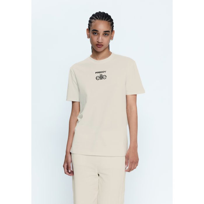 T-shirt Unisex girocollo con ricamo Elite