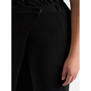 Fiorella Rubino - Pantaloni pareo in jersey - Nero