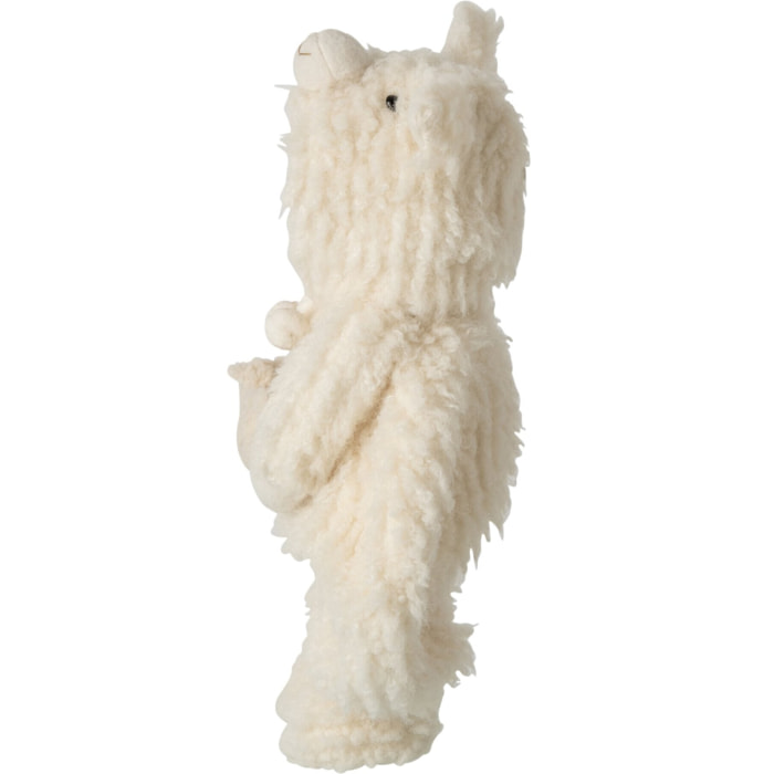J-Line Enfant mouton - polyester - blanc