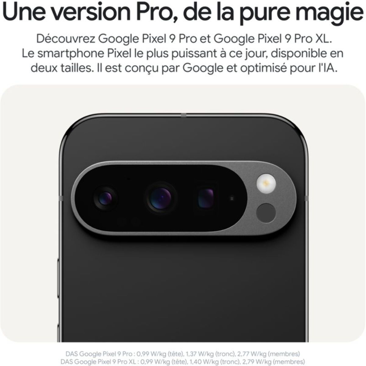 Smartphone GOOGLE Pixel 9 Pro Vert Sauge 256Go