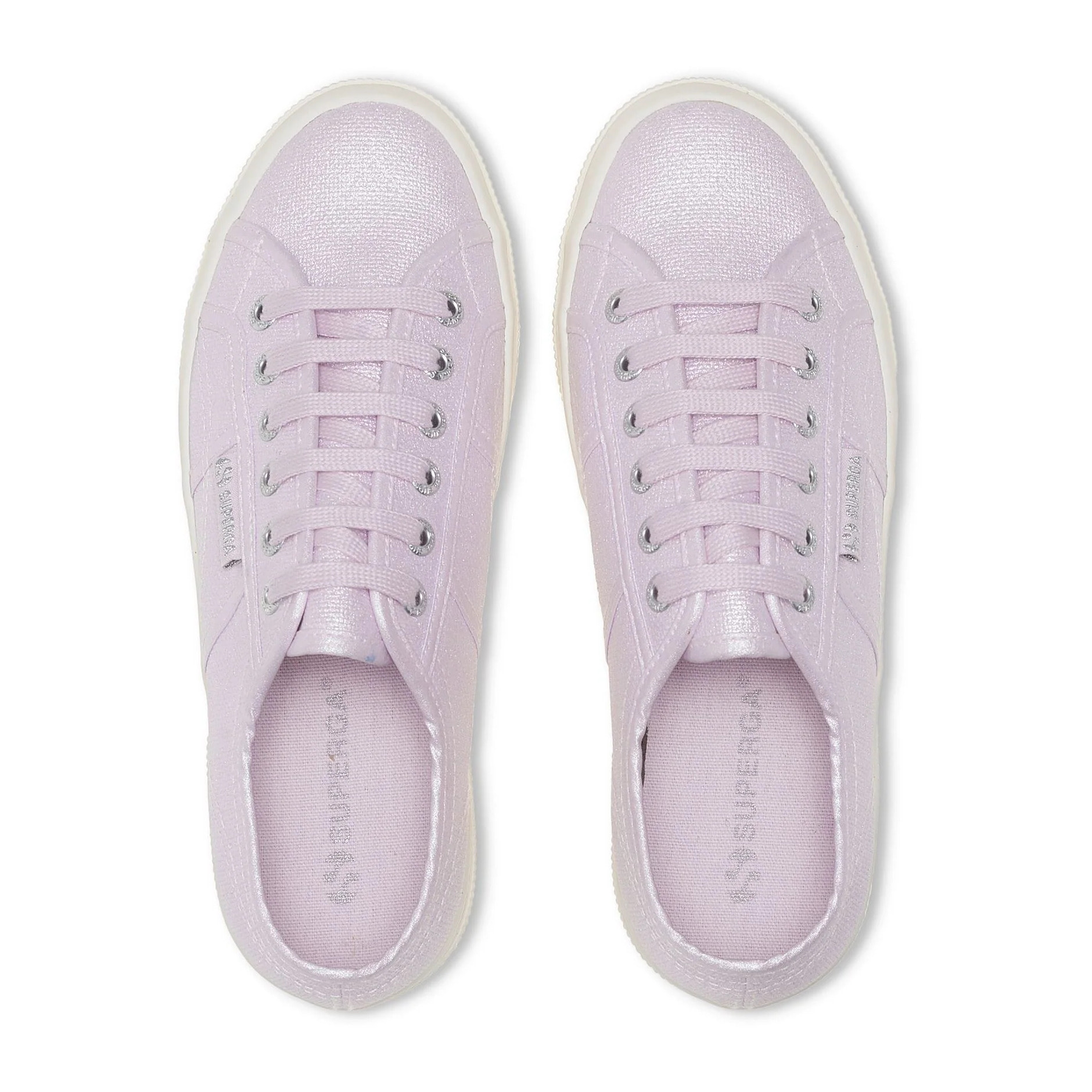 Zapatos de mujer Superga Mujer 2740 PLATFORM PEARL MATTE CANVAS