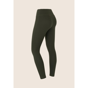 Leggings 7/8 in Jersey Elasticizzato con Vita Regular