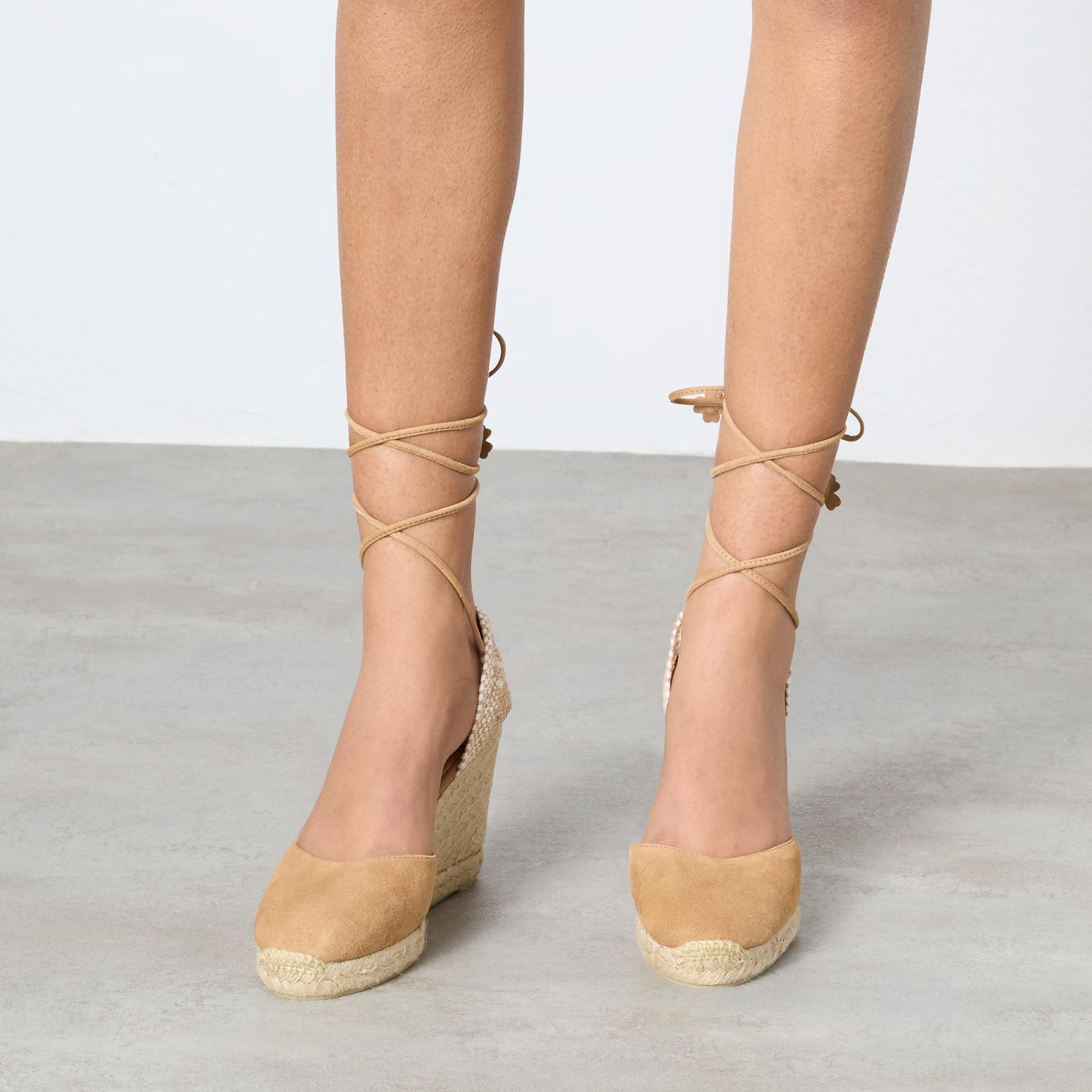 Alpargata cuña de yute 9cm