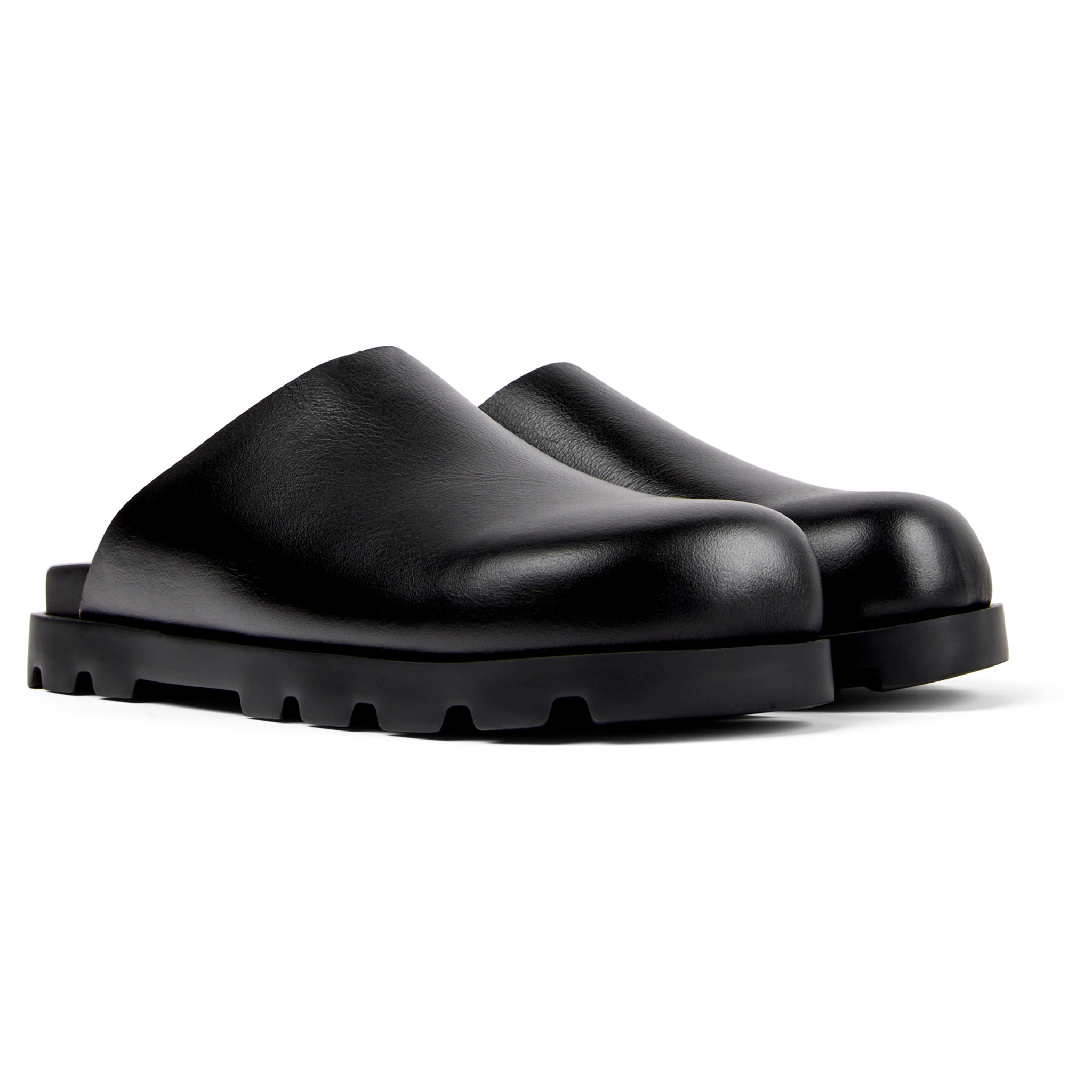 Sandalias - CAMPER Brutus Sandal - Negro - Cuero liso
