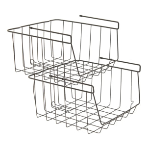 Etagère à suspendre Spacy empilable noir