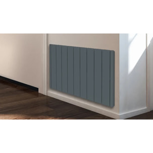 Radiateur Électrique LCD Céramique Gris Anthracite 2000W