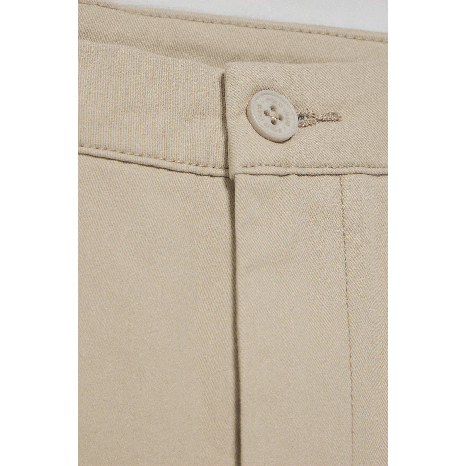 Pantaloni chino Vanya beige con ricamo Polo Club