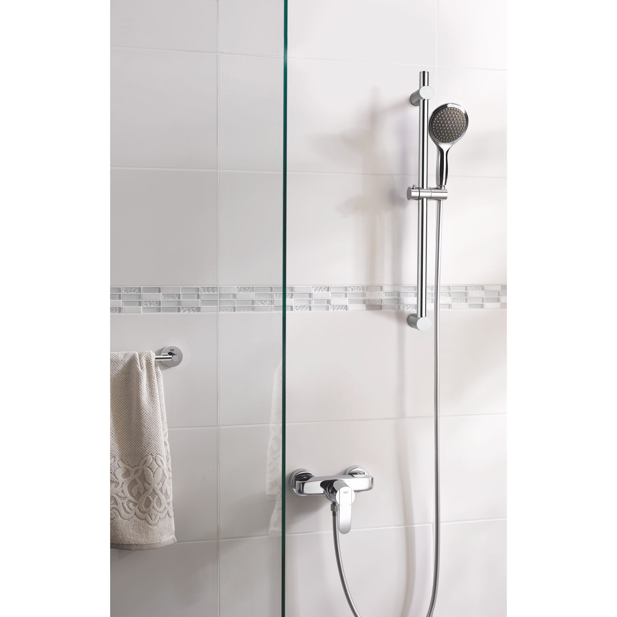 GROHE Wave Cosmopolitan Mitigeur monocommande Douche Chromé 23208000