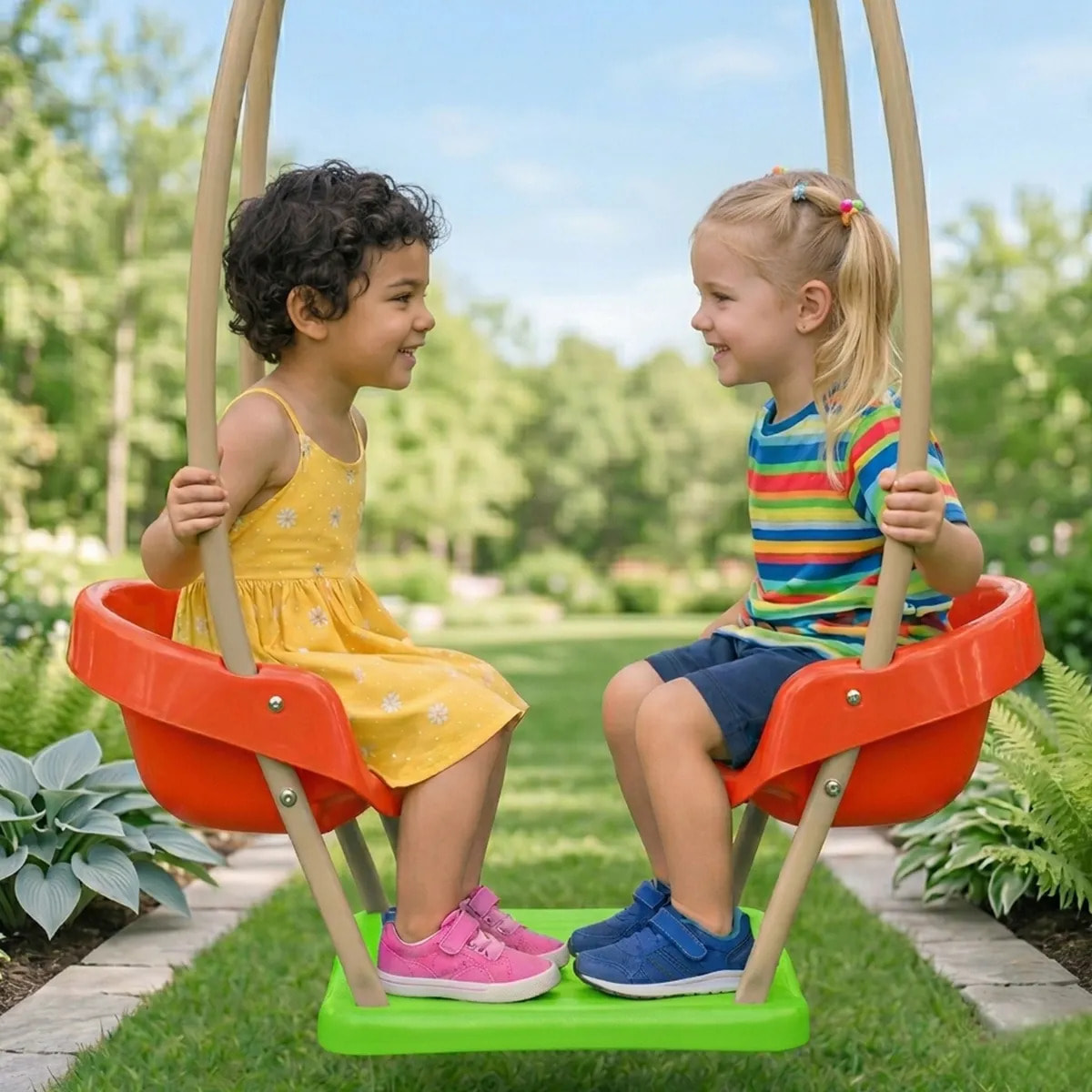 Nacelle cocoon pour portiques de 2,50 m poutre bois Ø 100 mm