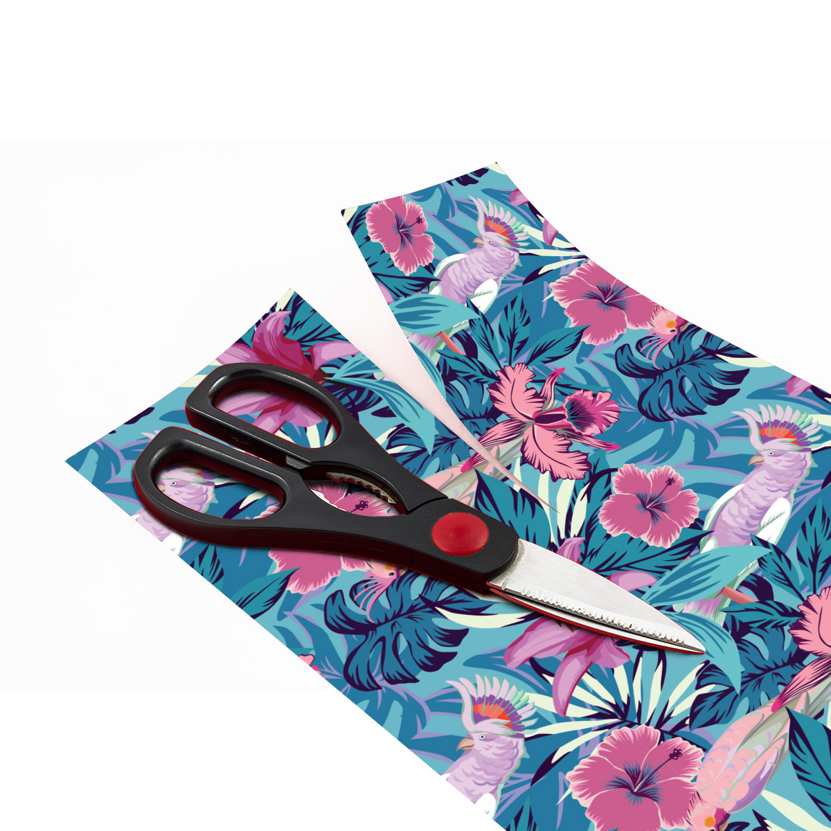 Sticker meuble tropical heeata 40 x 60 cm