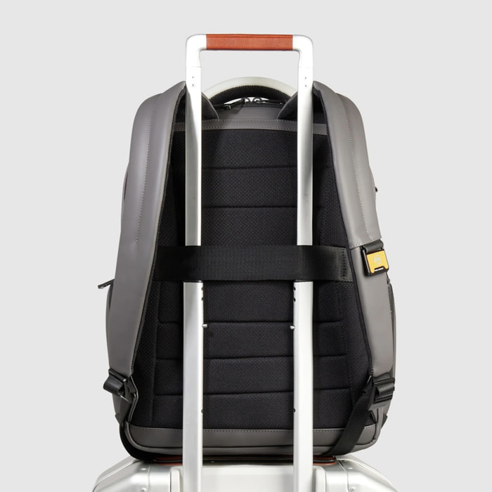 Piquadro Zaino fast-chek resistente all'acqua porta PC e iPad®Pro 13 con protezioni antiurto e RFID