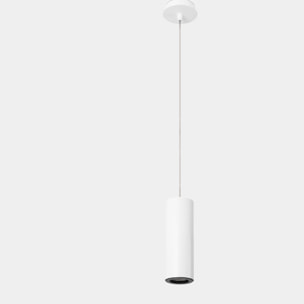 Ledsc4 - Colgante Pipe 170mm Aluminio, Acero Blanco