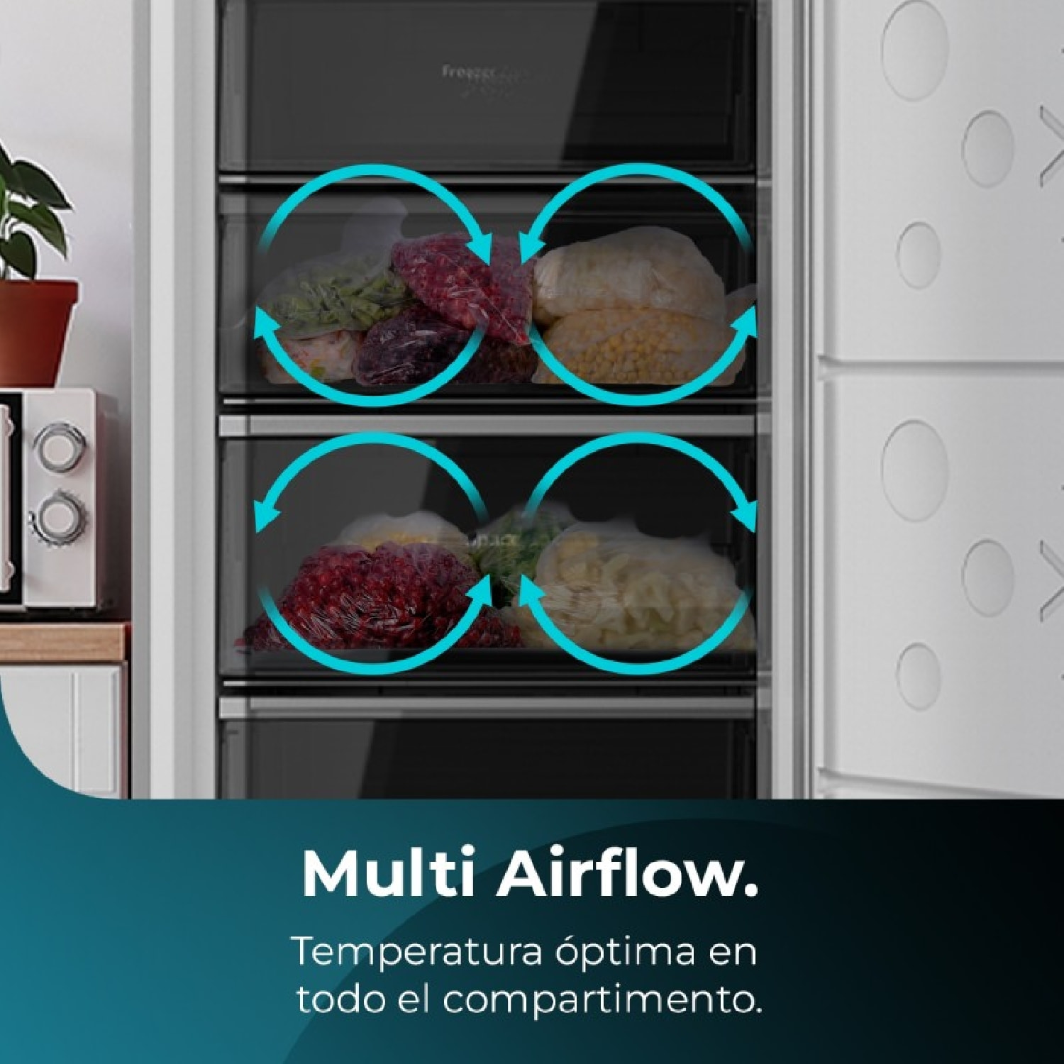 Cecotec Congélateur Bolero CoolMarket UF 380 Inox D