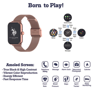 Smartwatch con schermo AMOLED